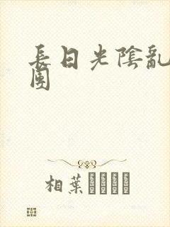 长日光阴乱作一团封面