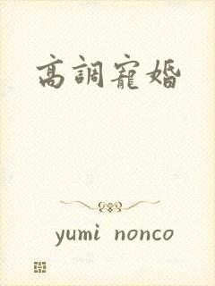 高调宠婚