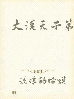 大汉天子第一部