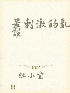 最刺激的乱惀小说