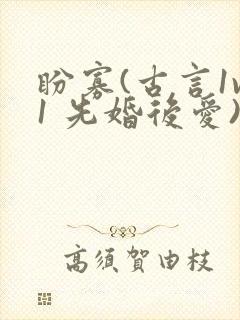 盼寡(古言1v1 先婚后爱)荔枝好多