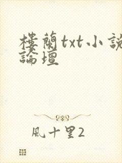 楼兰txt小说论坛封面