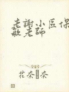 老谢小区保安赵敏老师