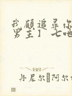 我愿追寻你【双男主】 七吔