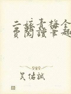 二嫁青梅全文免费阅读笔趣阁