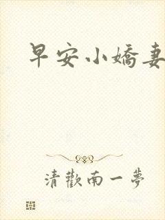 早安小娇妻