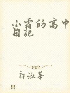 小霜的高中成长日记