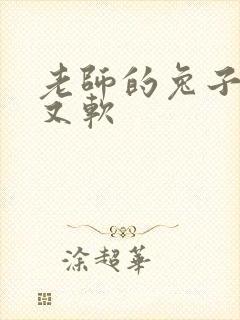 老师的兔子又大又软