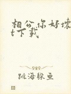 相公你好坏txt下载