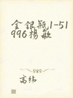 金银瓶1-51996杨敏