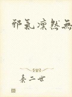 邪气凛然无弹窗