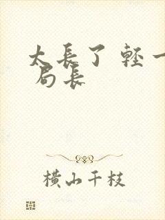 太长了 轻一点 局长