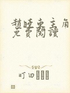 赵晓东主角小说免费阅读封面