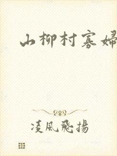 山柳村寡妇情史