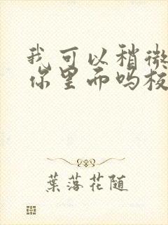 我可以稍微放进你里面吗校园版