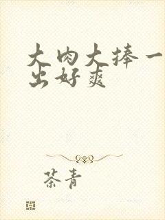 大肉大捧一进一出好爽