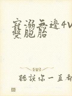 宠溺无边4V2双胞胎封面