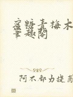 蜜糖青梅木天蓼笔趣阁封面