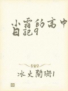 小霜的高中成长日记9
