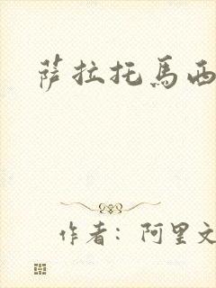 萨拉托马西封面