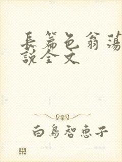 长篇色翁荡熄小说全文封面