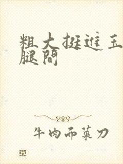 粗大挺进玉芬双腿间