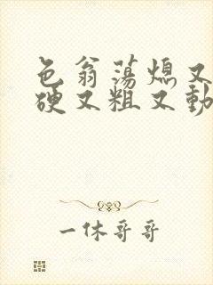 色翁荡熄又大又硬又粗又动态图