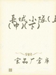 长城小队(上)(中)(下)