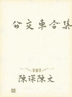 公交车合集