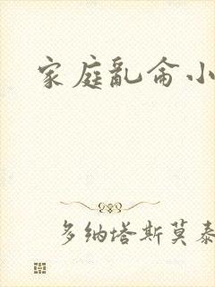家庭乱仑小说
