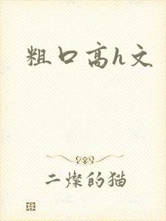 粗口高h文