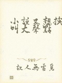 小说又想挨C了叫大声点封面