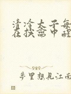 清冷太子每日都在挨龠中醒来小说