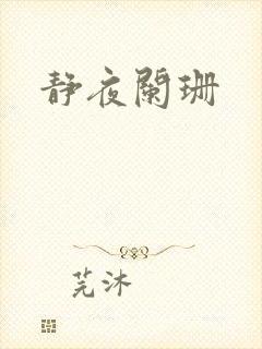静夜阑珊