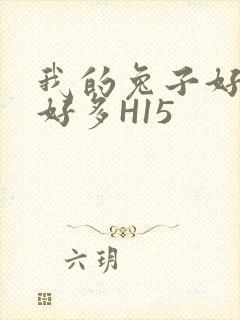 我的兔子好软水好多H15封面