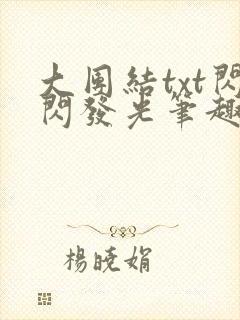 大团结txt闪闪发光笔趣阁