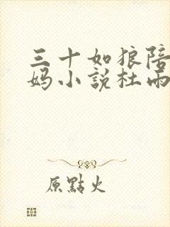 三十如狼陪读妈妈小说杜雨馨