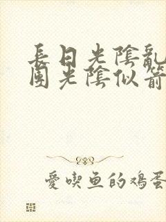 长日光阴乱作一团光阴似箭眇眇