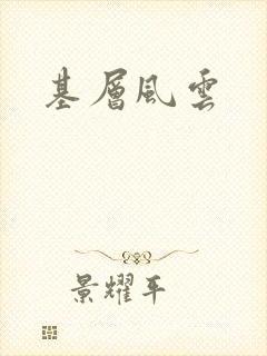 基层风云封面