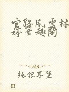 官路风云林海姜婷笔趣阁