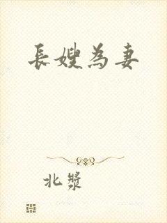 长嫂为妻封面