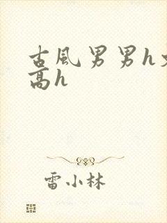 古风男男h文肉高h
