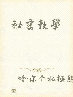 秘密教学