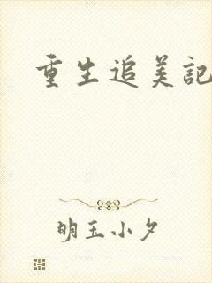 重生追美记2封面