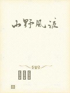 山野风流封面