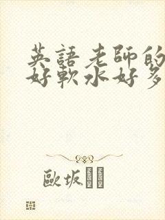 英语老师的兔子好软水好多