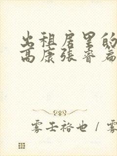 出租房里的交互高康张睿篇