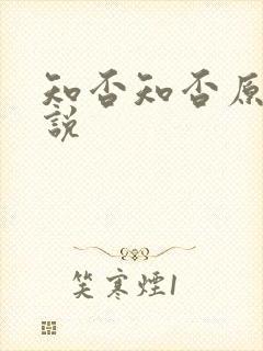 知否知否原著小说封面