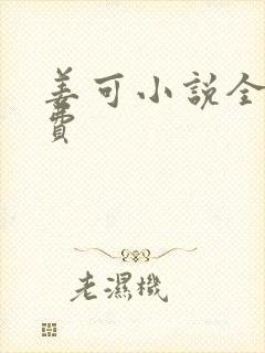 姜可小说全文免费