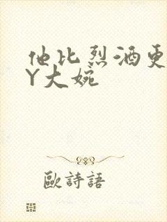 他比烈酒更撩BY大婉封面